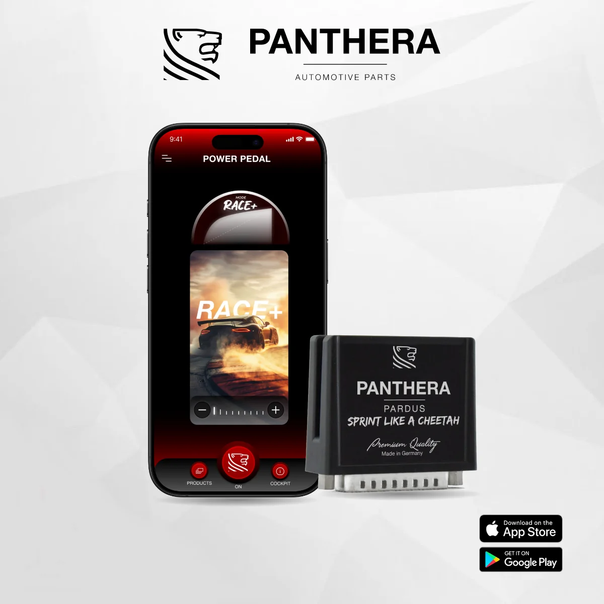 Pardus Power Pedal — версия с управлением через приложение Panthera